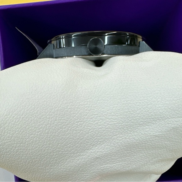 SOLD Movado Bold Evolution Mens Blue ION PVD Stainless Quartz Watch 3600793 - Picture 6 of 6